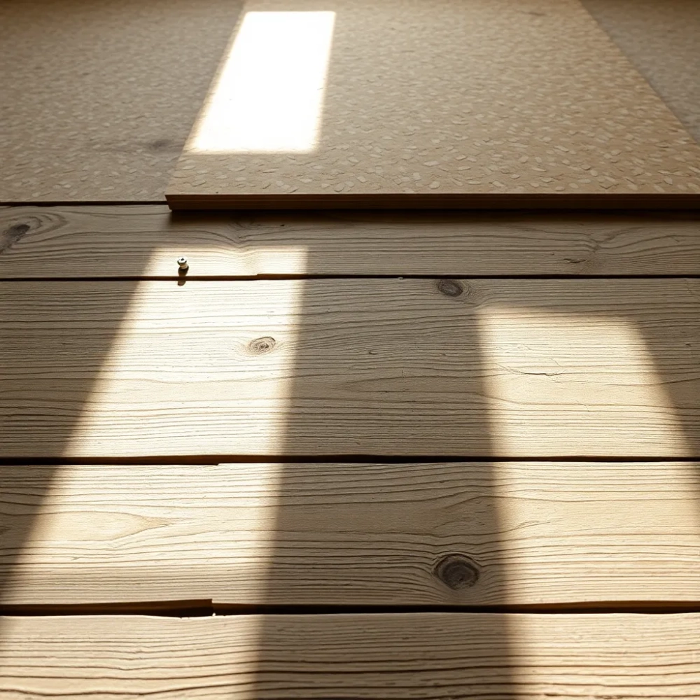 Płyty OSB na stare deski