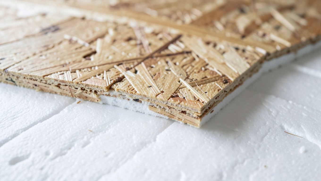 Podłoga z płyt OSB na styropianie