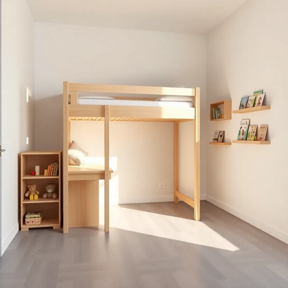 Pokój 6m2 dla dwójki dzieci