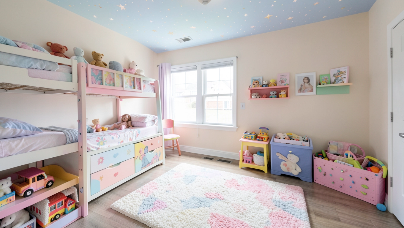 Pokój dla chłopca i dziewczynki inspiracje