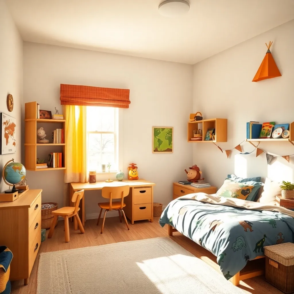 pokój dla chłopca inspiracje