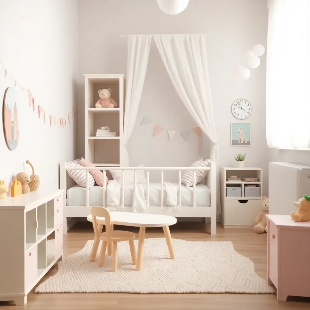 Pokój Dla dziewczynki 2 latka inspiracje
