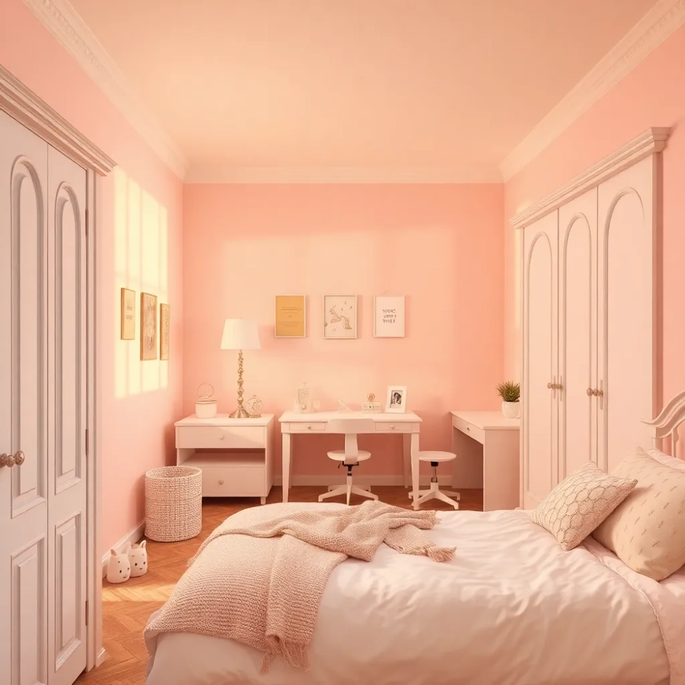 Pokój młodzieżowy dla dziewczyny inspiracje