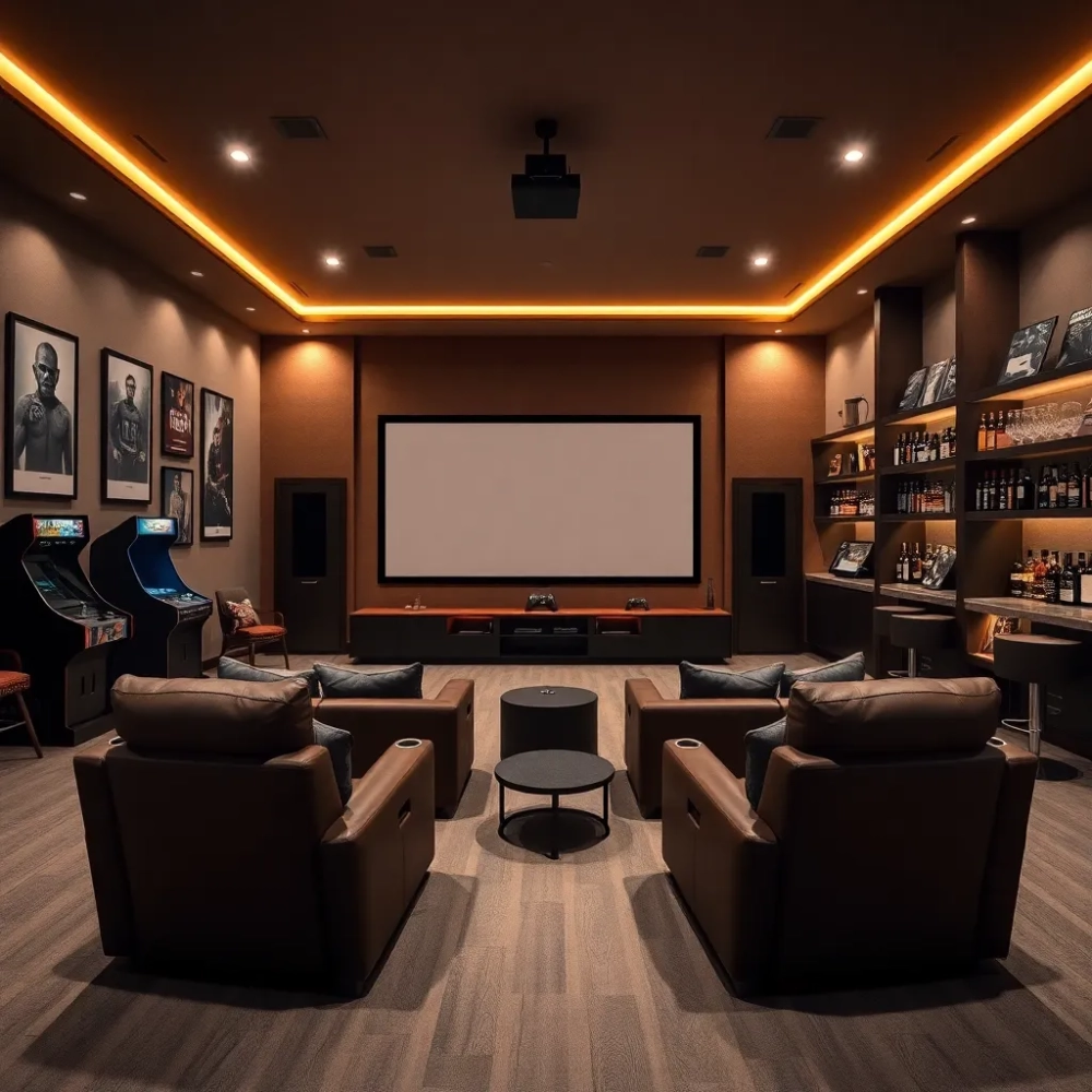 Pokój rozrywki w domu