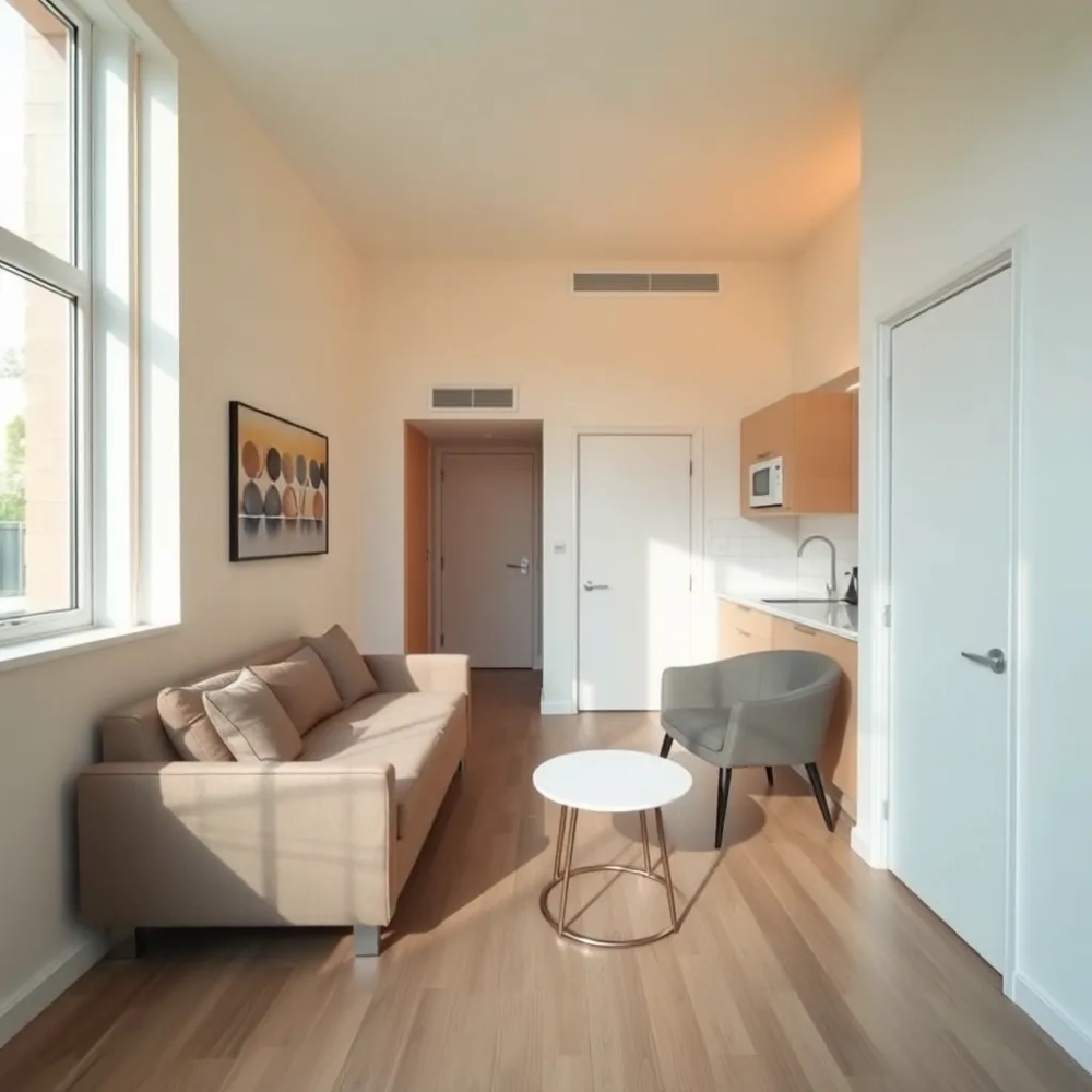 Pokój typu studio co to znaczy