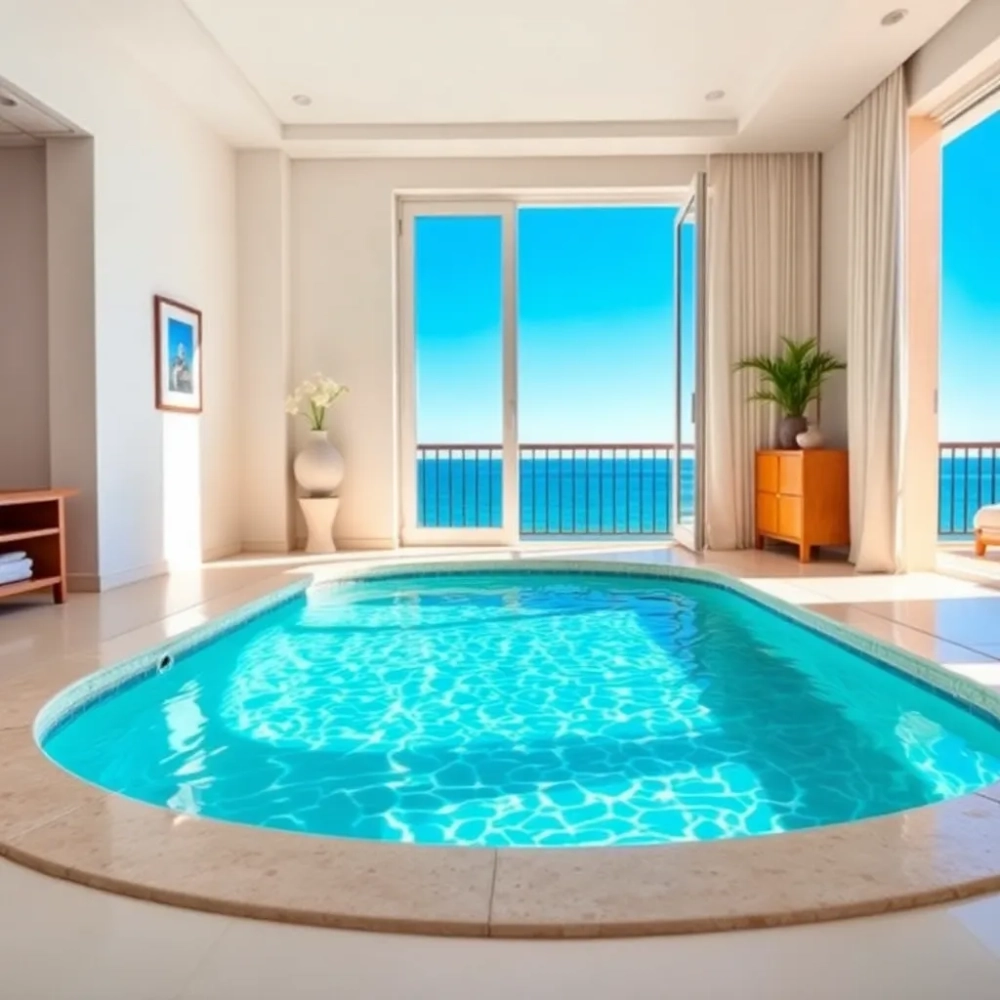 Pokój z prywatnym basenem