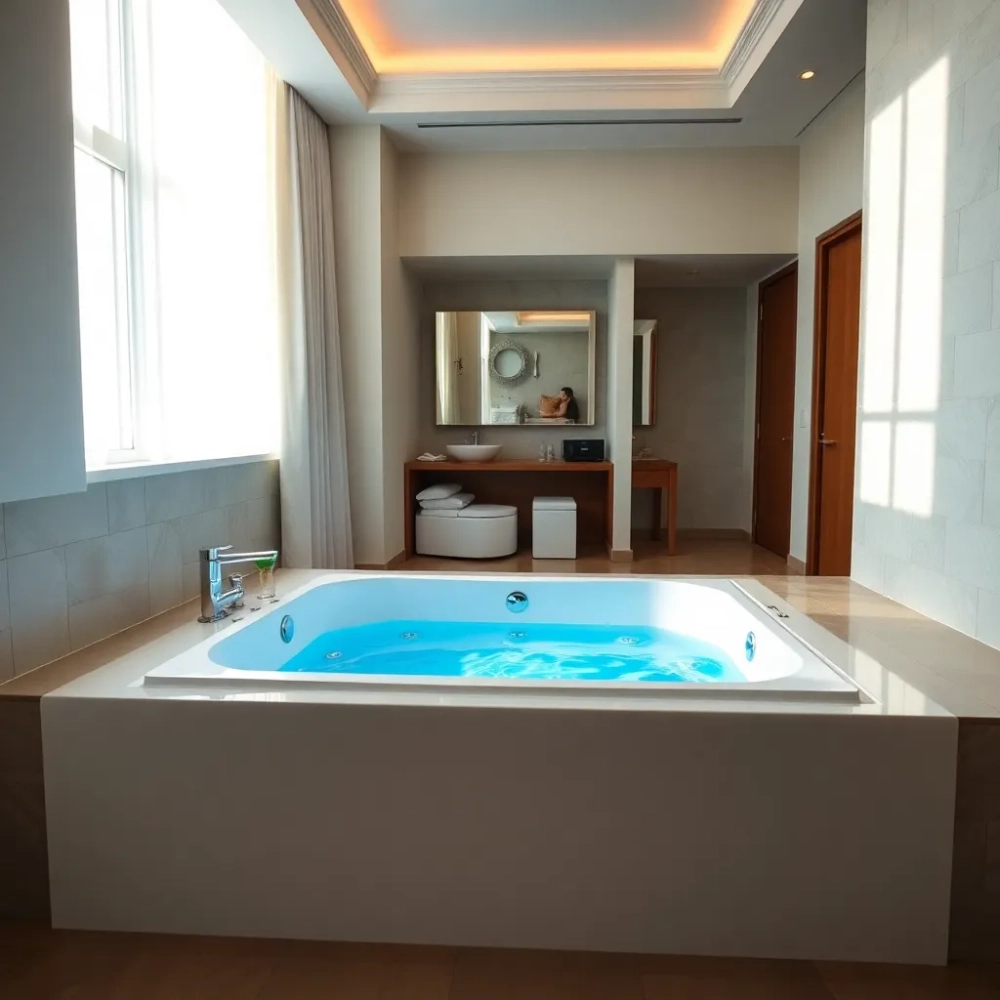 Pokój z wanna z hydromasażem Kraków