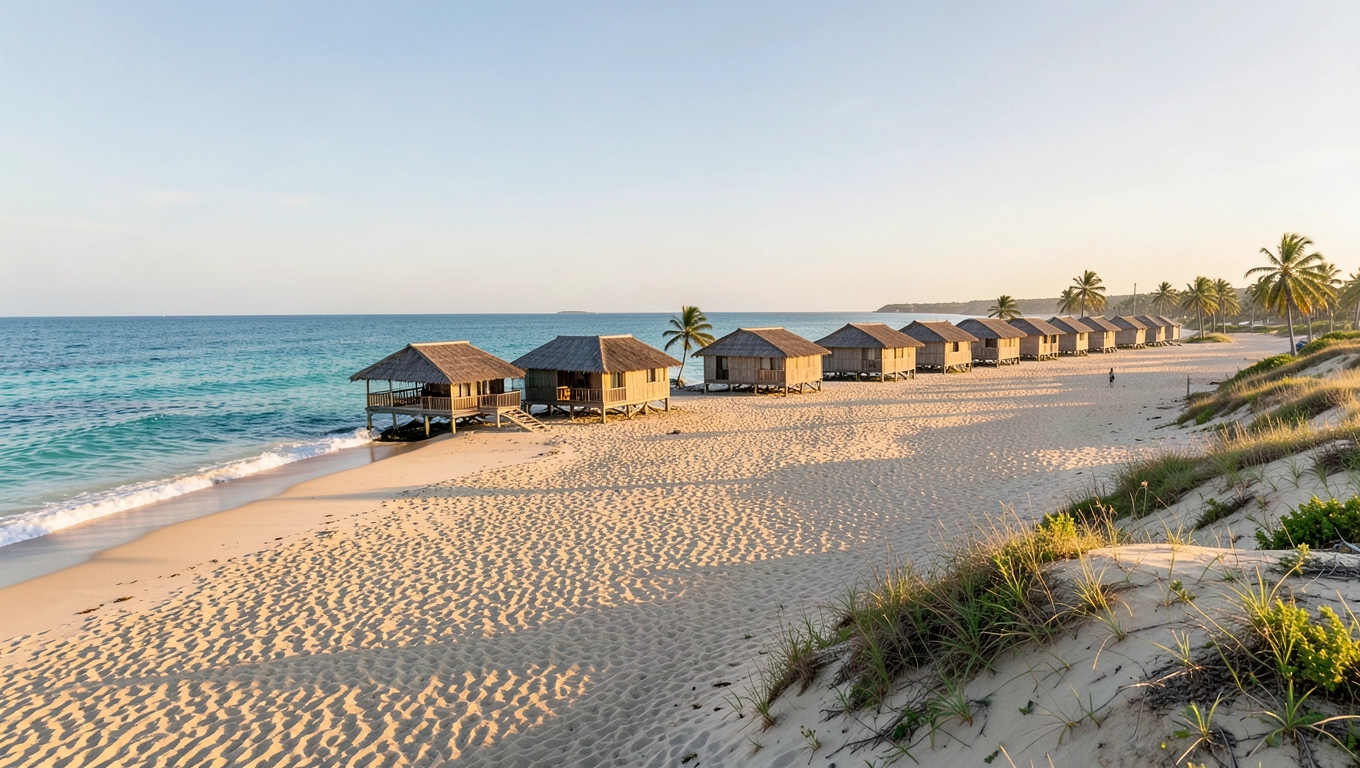 Położenie Bungalow 1 fila przy plaży