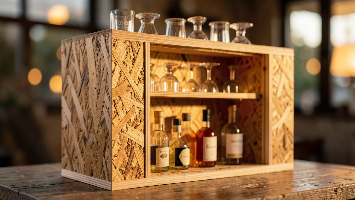 Projekty DIY prostego mini baru bez przekraczania budżetu