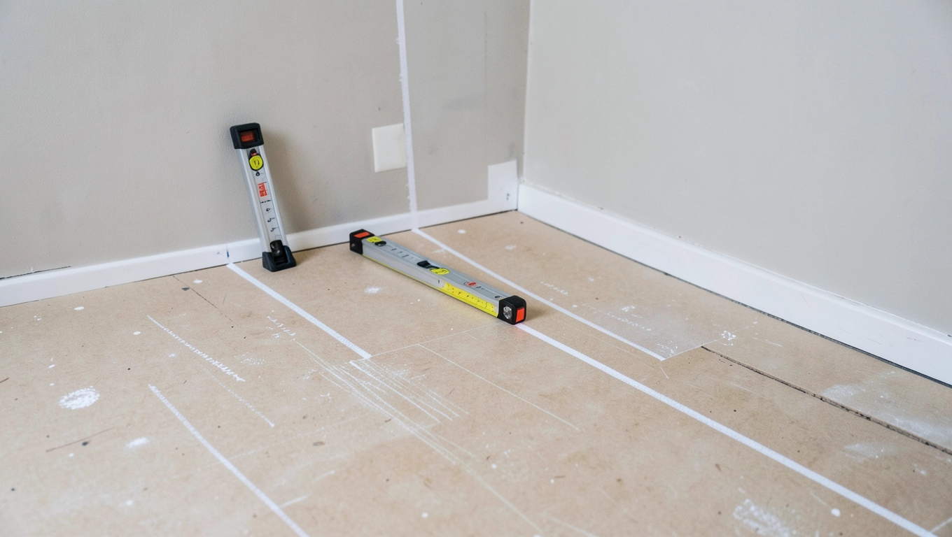 Przygotowanie stelażu pod płyty GK