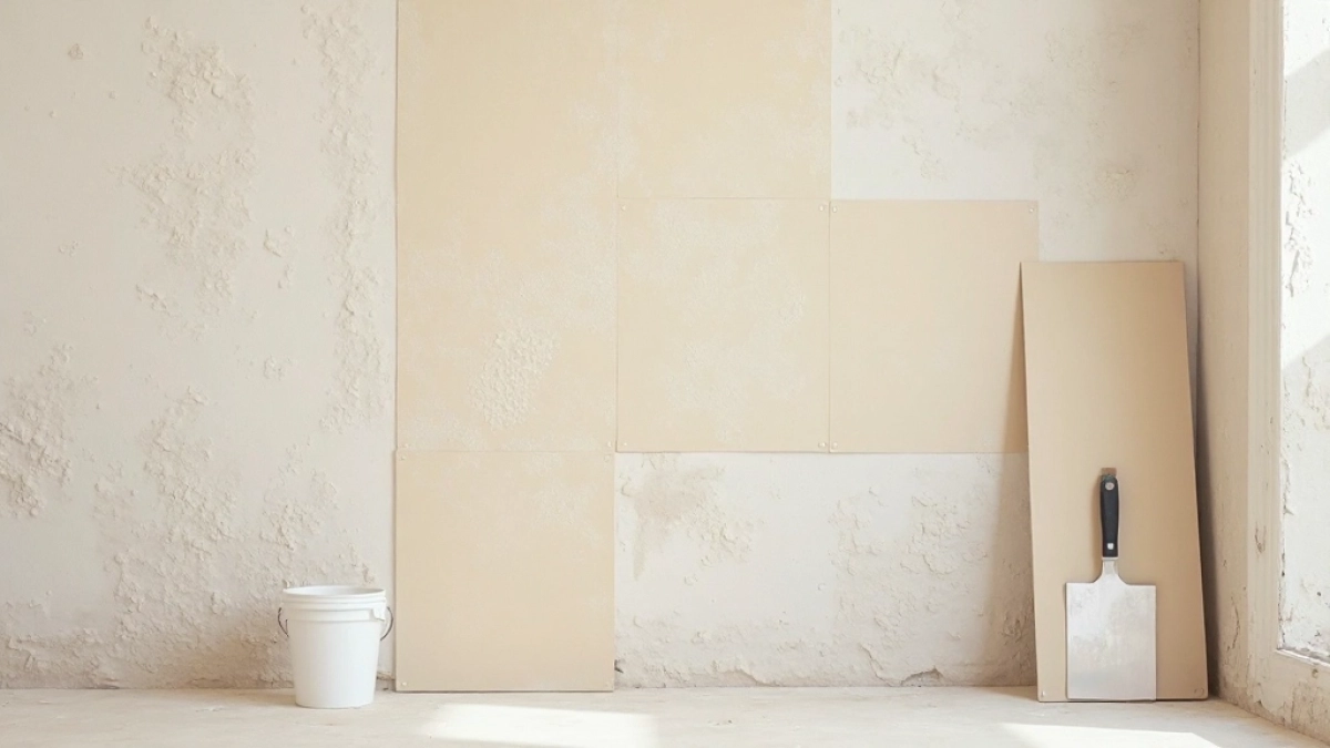 przyklejanie płyt gk