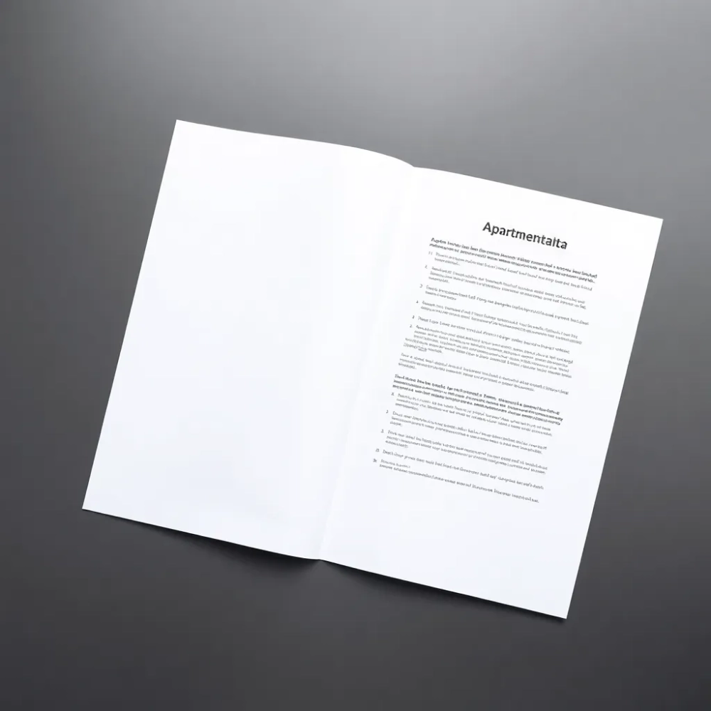 Regulamin wynajmu apartamentu Wzór