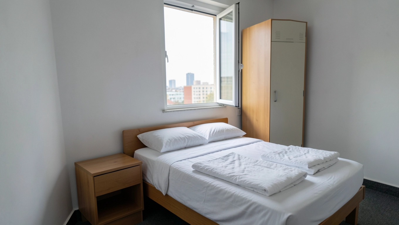 Rezerwacja pokoju jednoosobowego w hostelu Katowice