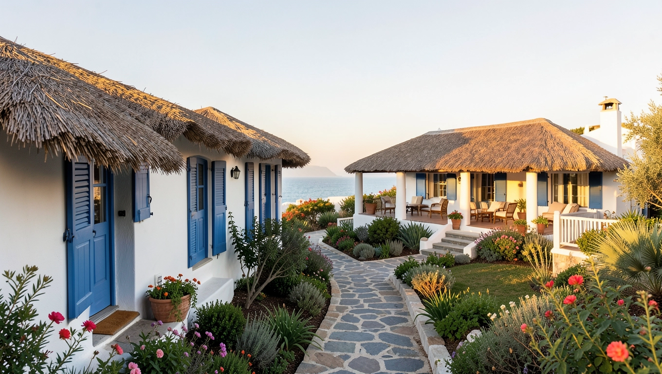 Rodzaje bungalów Makryammos