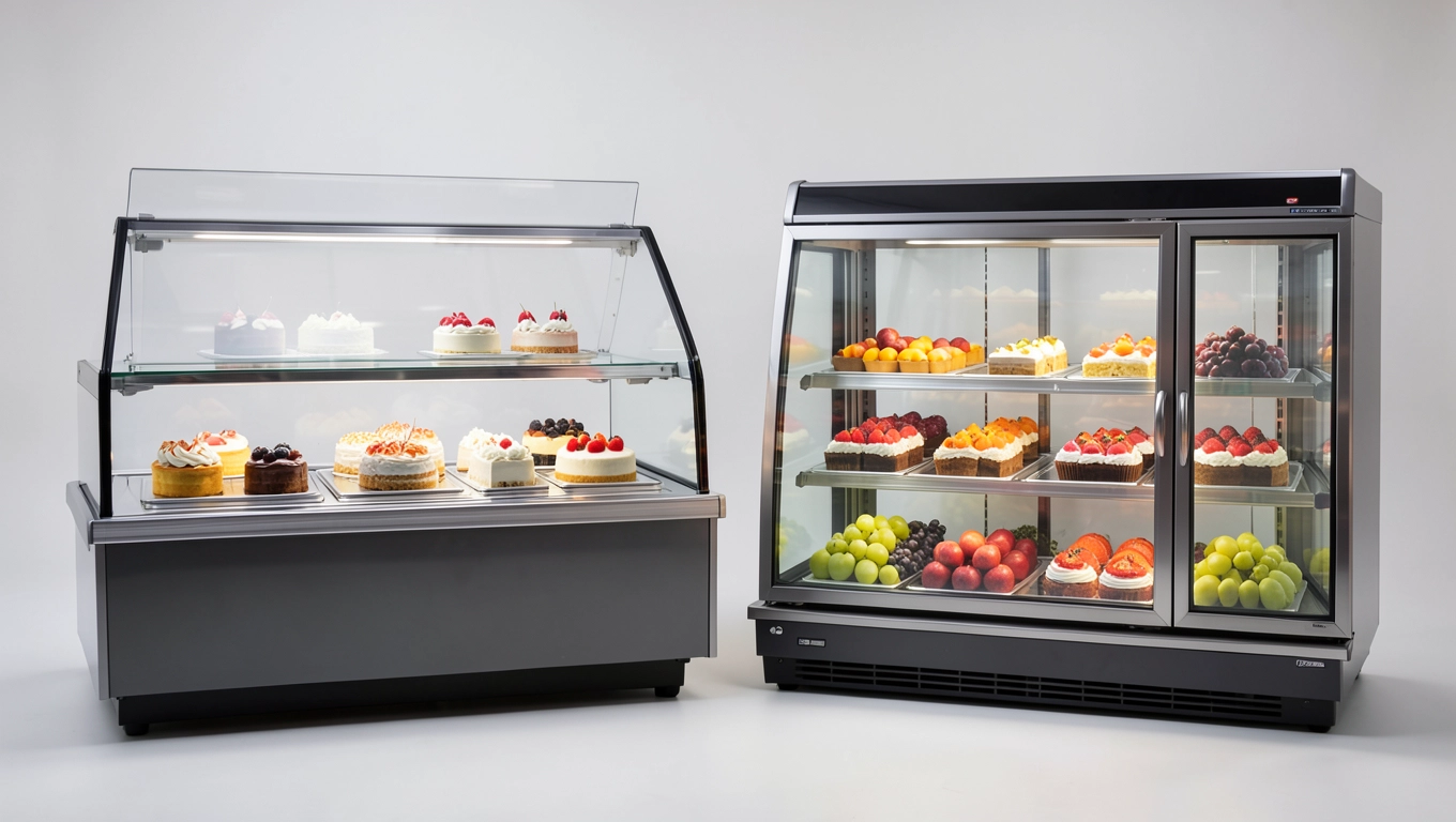 Rodzaje witryn bufetowych chłodzących