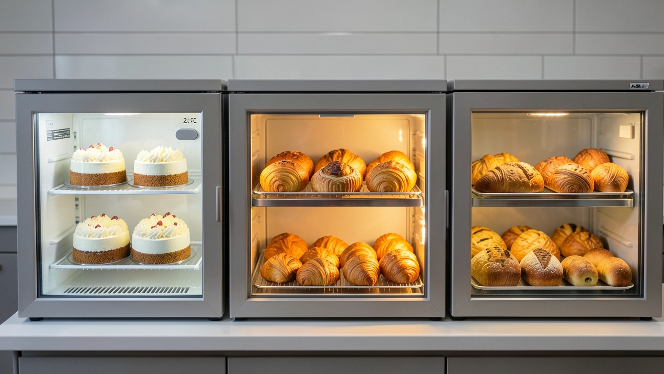 Rodzaje witryn bufetowych na ciasto