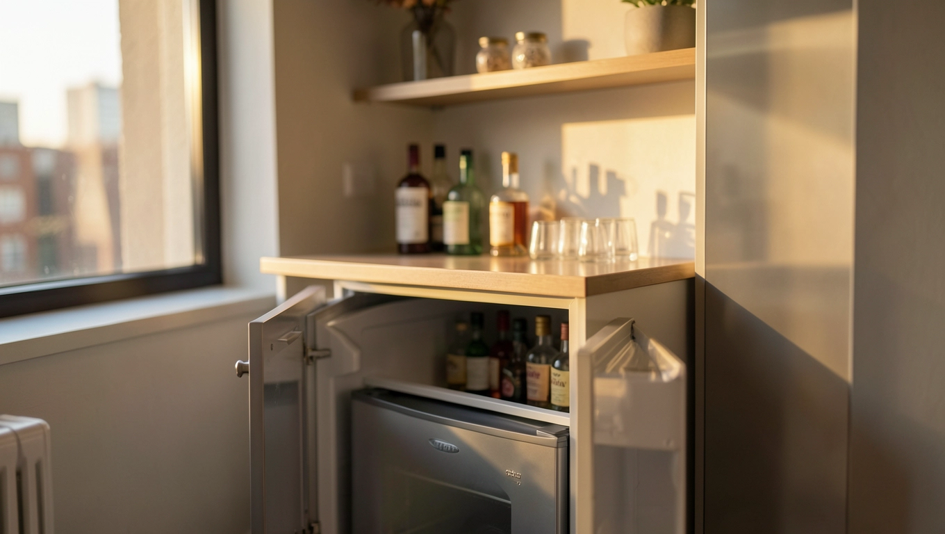 Rozwiązania oszczędzające miejsce, czyli jak zmieścić barek w kawalerce