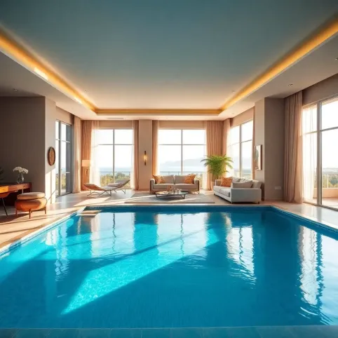 Apartament z basenem na wyłączność