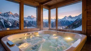 apartament z jacuzzi na wyłączność w górach