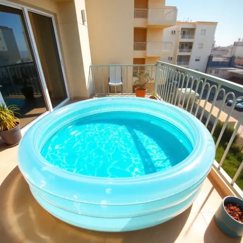 Basen na balkon dla dzieci