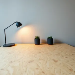 Biurko z płyty OSB