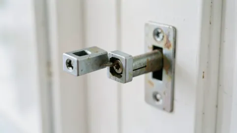 Budowa klamki do drzwi