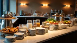 bufet śniadaniowy wyposażenie