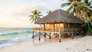 Bungalow przy plaży