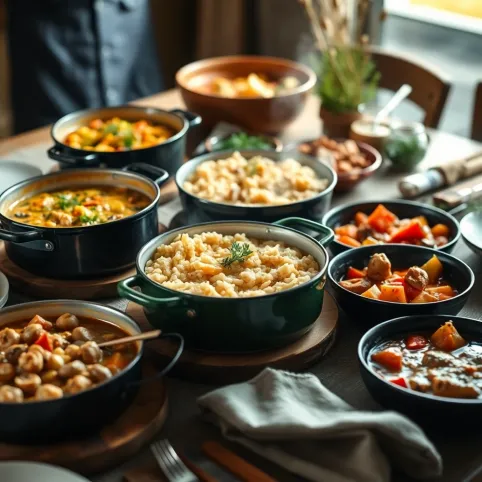 Ciepłe dania na szwedzki stół