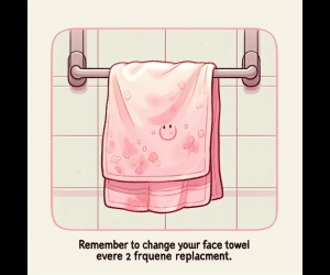 Co ile zmieniać ręcznik do twarzy