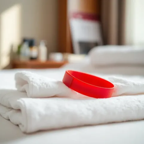 Co oznacza czerwona opaska w hotelu
