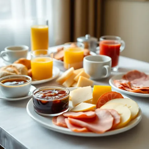 Co oznacza śniadanie kontynentalne w hotelu
