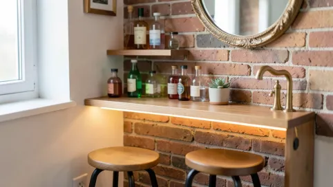cute mini bar design