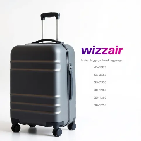 Czy mała walizka może być bagażem podręcznym Wizzair