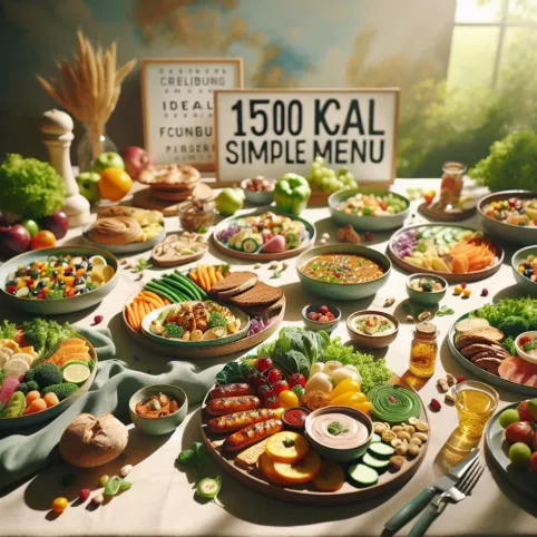 Dieta 1500 Kcal Prosty Jadłospis