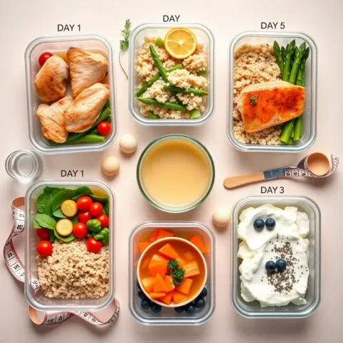 Dieta 5 dniowa na płaski brzuch