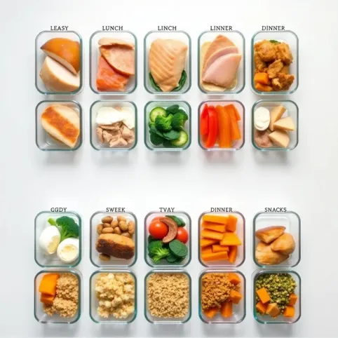 dieta białkowa  jadłospis na 14 dni