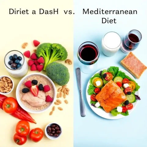 Dieta DASH a dieta śródziemnomorska