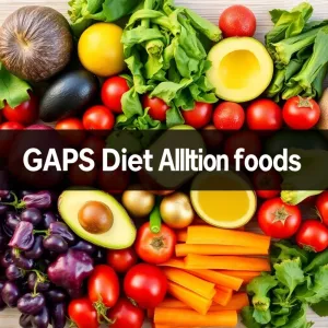 Dieta GAPS  produkty dozwolone