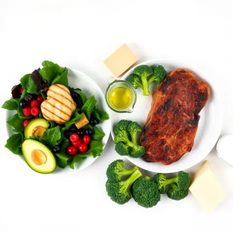 Dieta low carb a keto