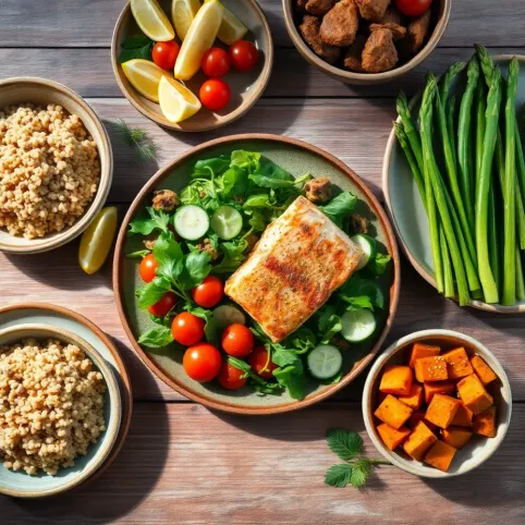 Dieta wegetariańska z rybami jadłospis