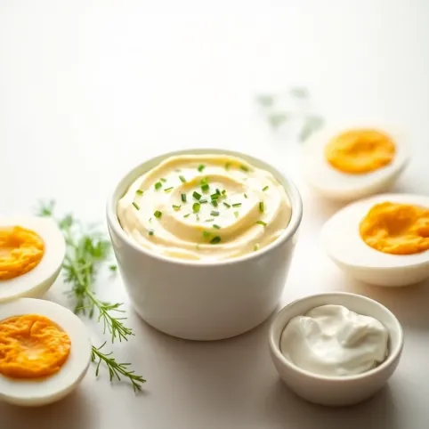 Dietetyczną pasta jajeczna z jogurtem naturalnym