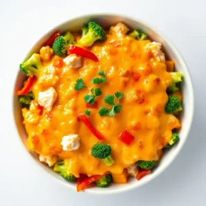 Dietetyczna zapiekanka z kurczakiem