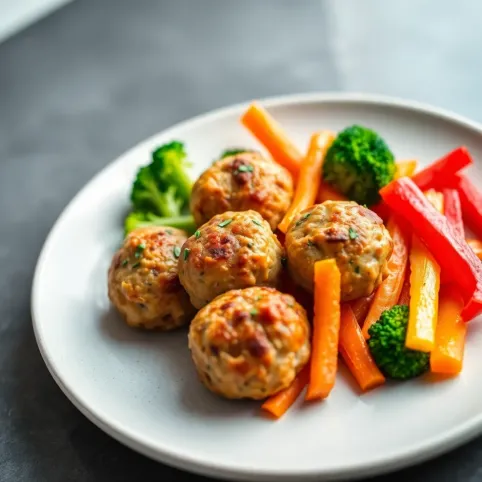 Dietetyczne kotlety mielone z indyka z warzywami