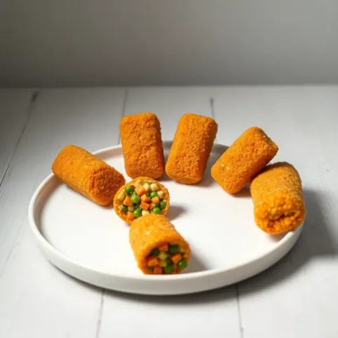 Dietetyczne krokiety z warzywami