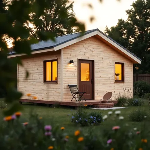 Domek 35m2 z płyty OSB