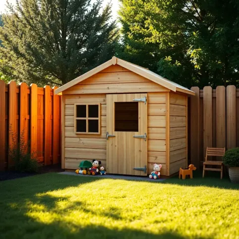 Domek z płyty OSB dla dzieci