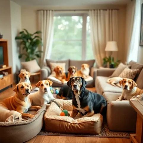 Domowy hotel dla psów