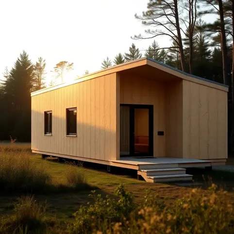 Domy z płyty OSB całoroczne