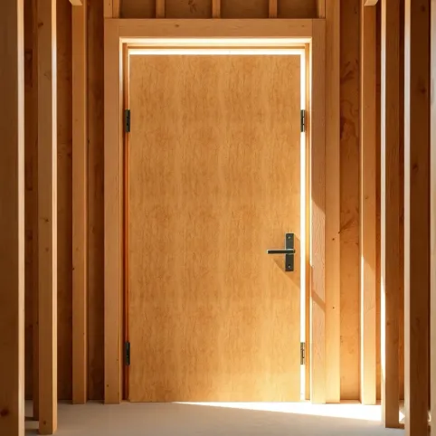 Drzwi z OSB na budowę